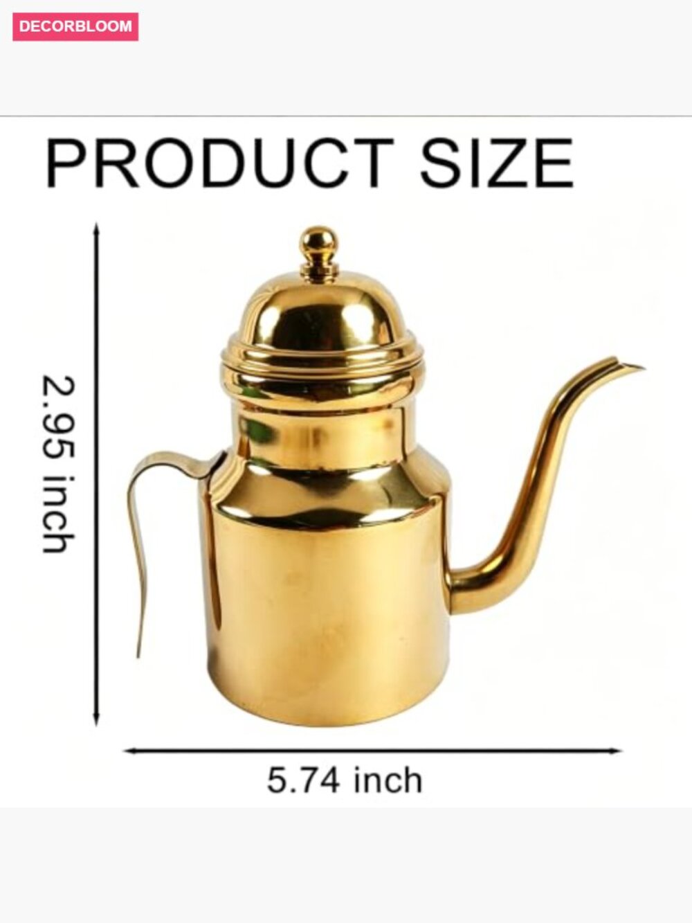 Stainless Steel Oil Dispenser Bottle 450ml for Cooking Kitchen - Picture 3 of 7